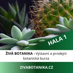 ŽIVÁ BOTANIKA - Vstupenka na 17.10.2026